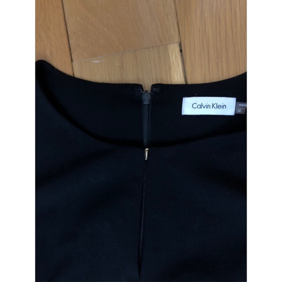 Calvin Klein a-line black dress. Only worn once. - Picture 3 of 3